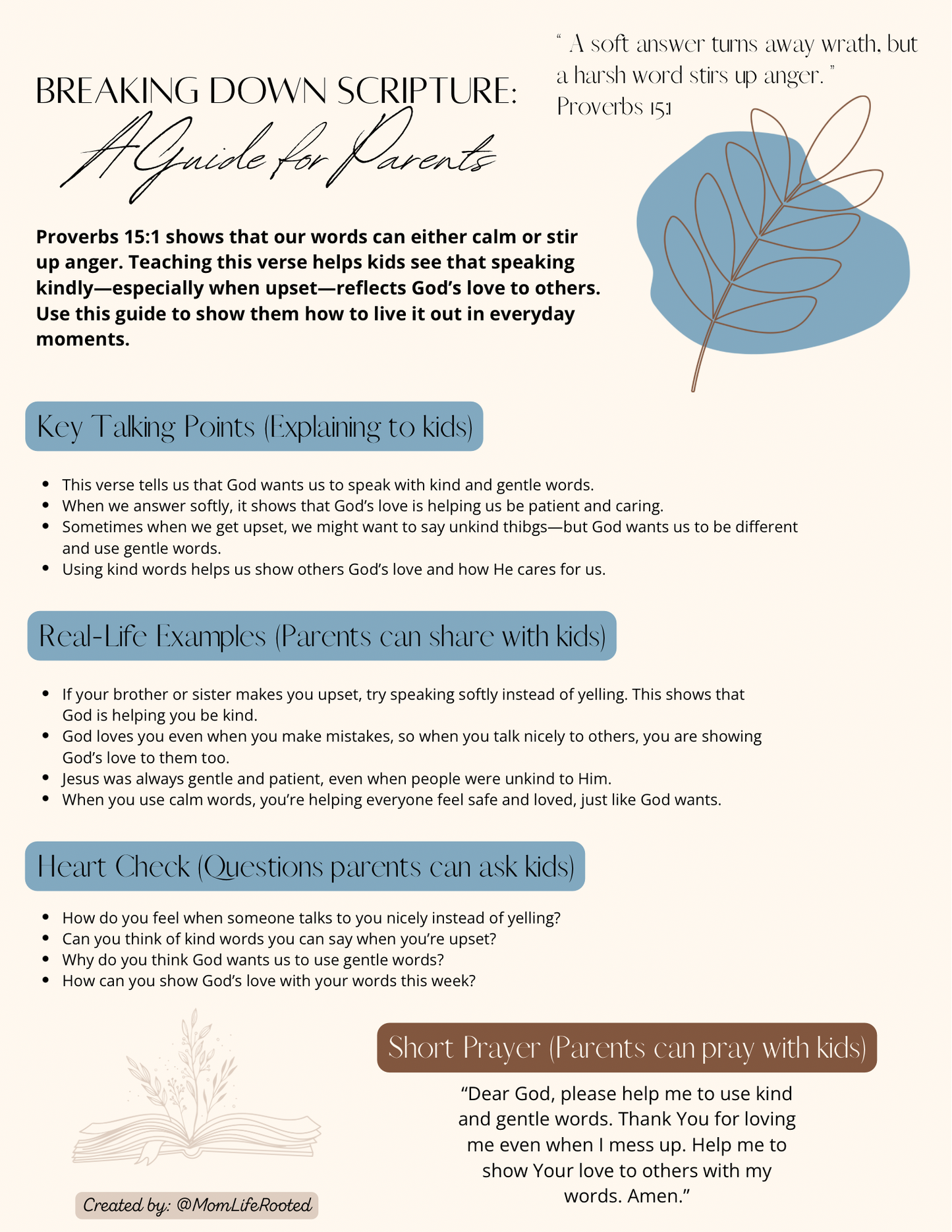 What’s That Verse? – Proverbs 15:1