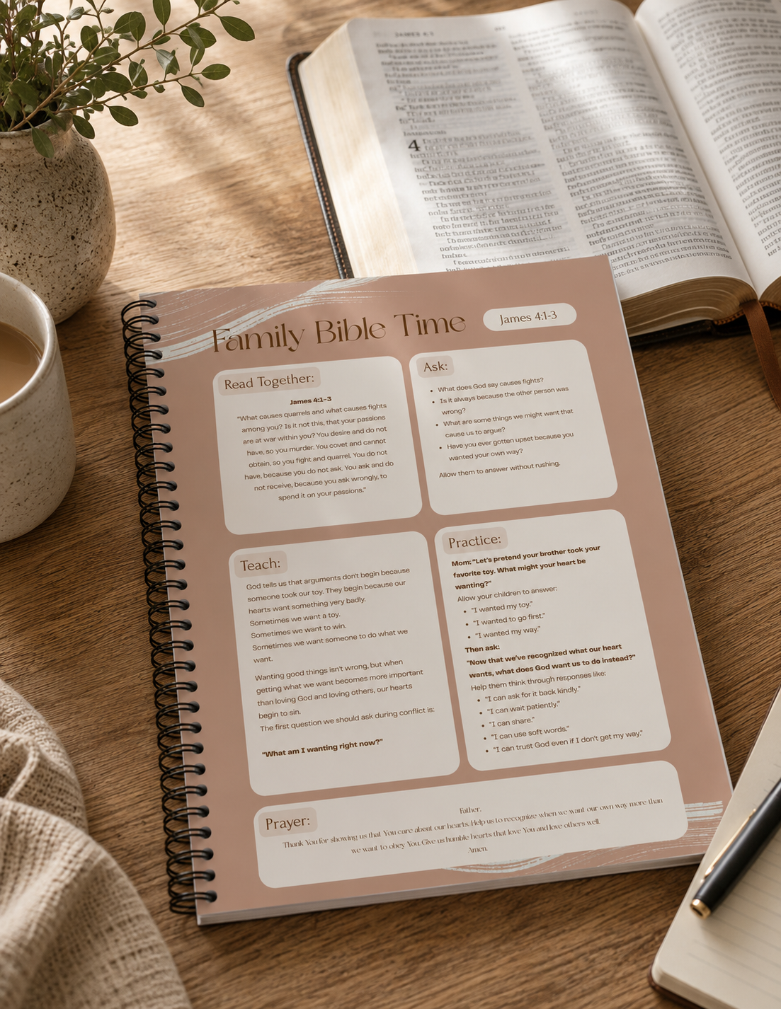 Blessed Are the Peacemakers -
A Scripture-Centered Guide to Conflict Resolution in the Home