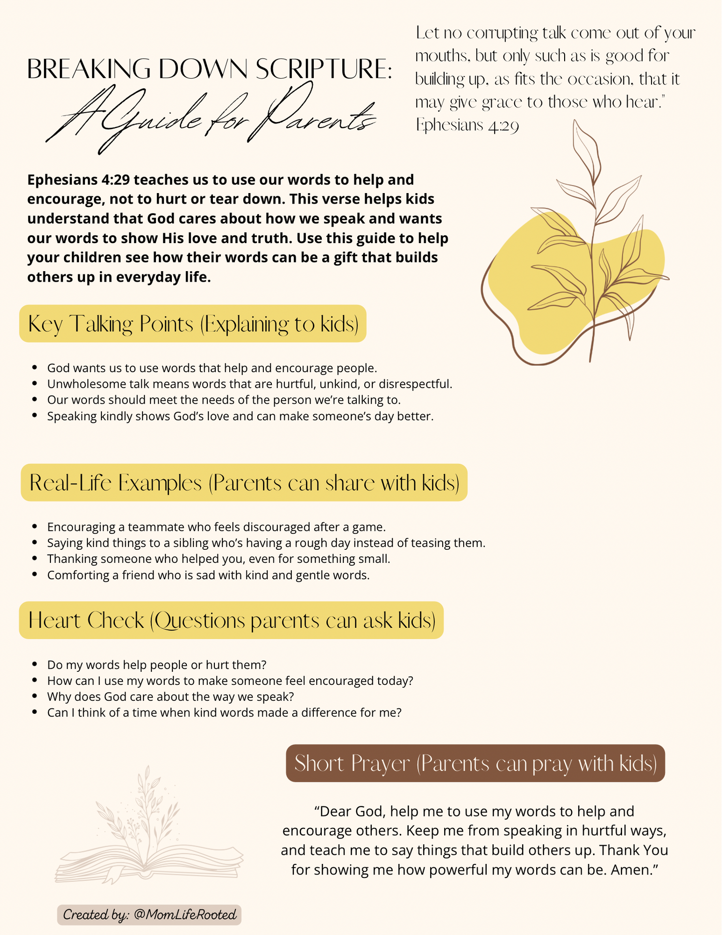 What’s That Verse? – Ephesians 4:29