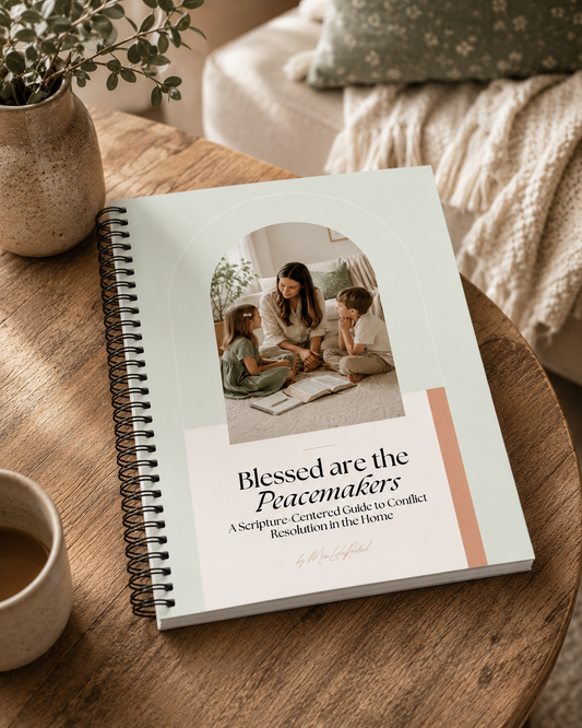 Blessed Are the Peacemakers - 
A Scripture-Centered Guide to Conflict Resolution in the Home