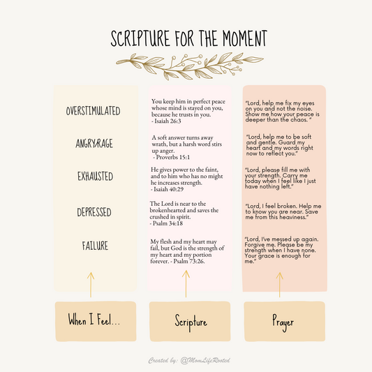 Scripture for the Moment