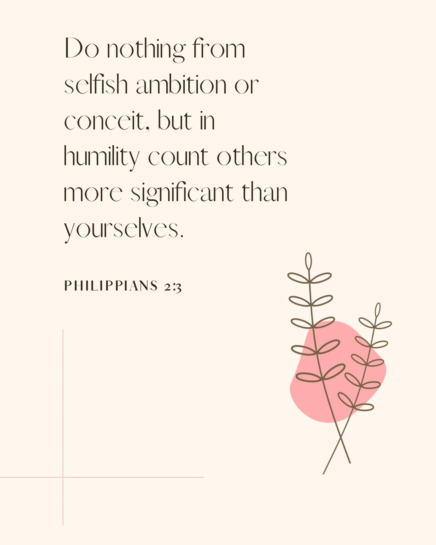 What’s That Verse? – Philippians 2:3