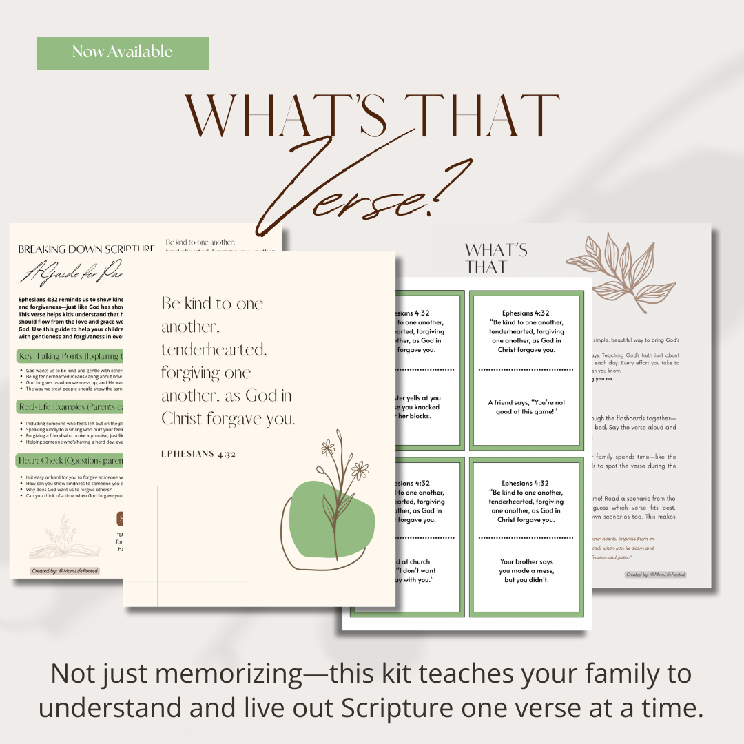 What's That Verse? - Ephesians 4:32