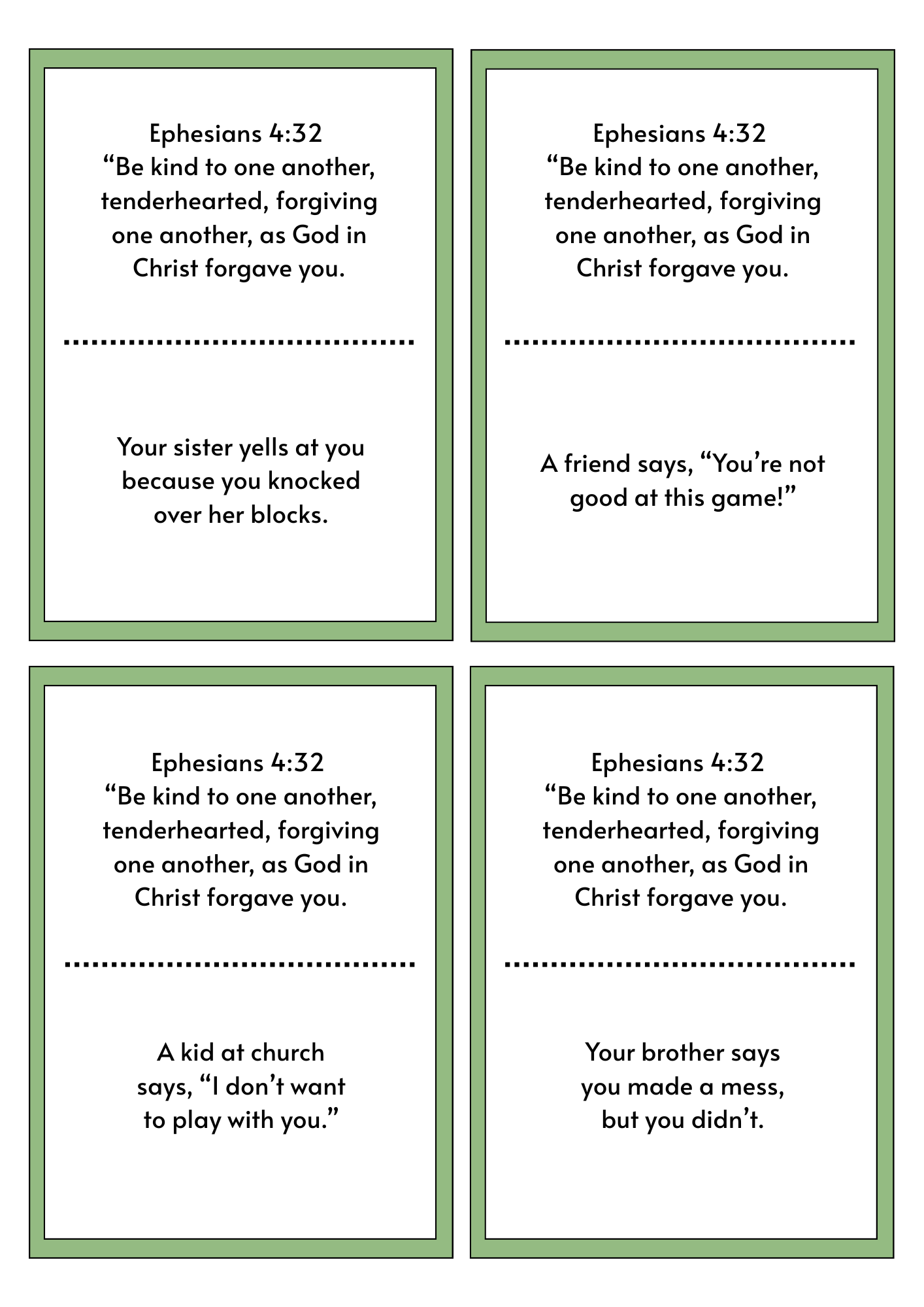 What's That Verse? - Ephesians 4:32